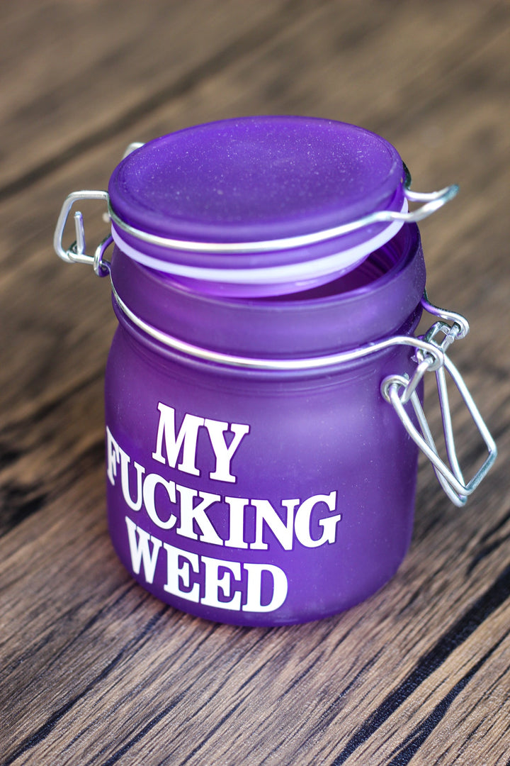 My F**king Weed Stash Jar - The SWL Store 