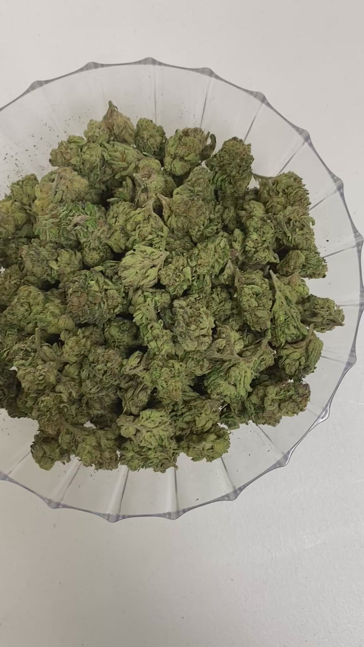$99 Oz - Indoor Flower - Blue Nerdz (Balanced Hybrid)