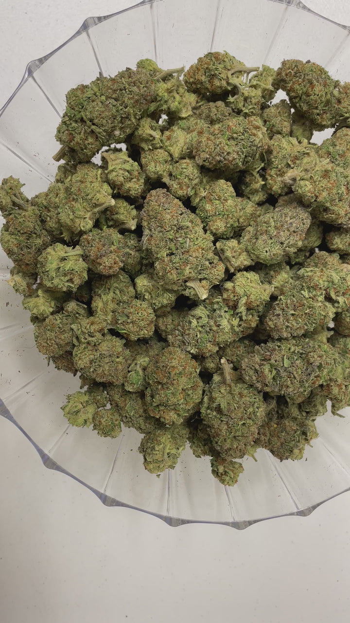 $99 Oz - Indoor Flower - Lemon RQ (Indica Hybrid)