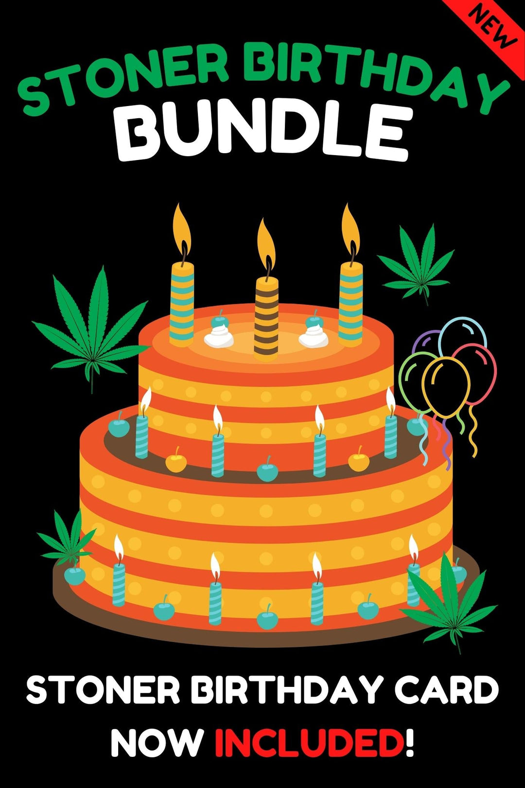 pothead birthday cards Stoner Birthday Bundle – SWL