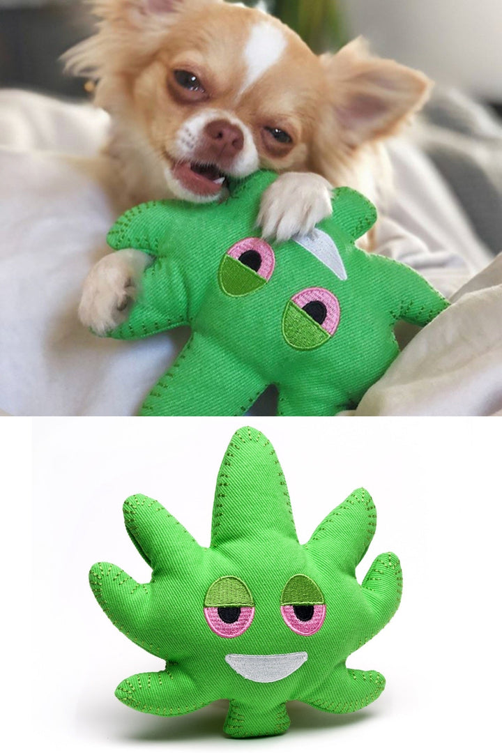 Weed Emoji Dog Toy - The SWL Store 