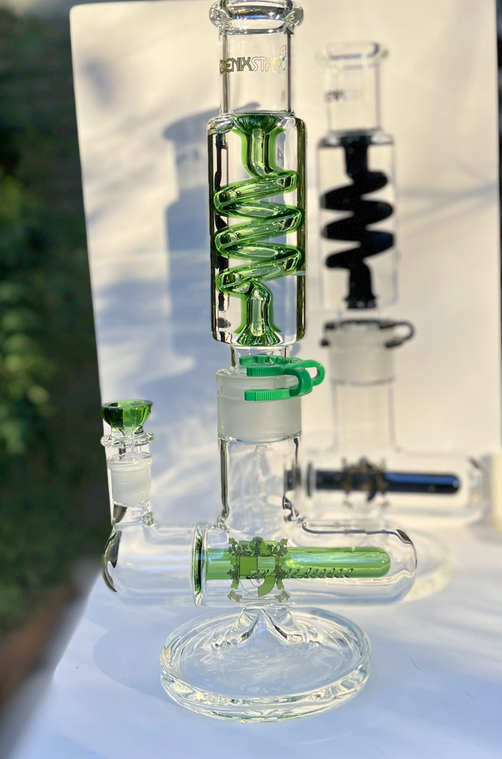 Glycerin Coil Inline Bong
