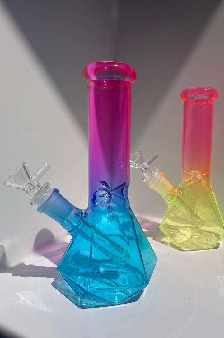 Neon Prism Bong