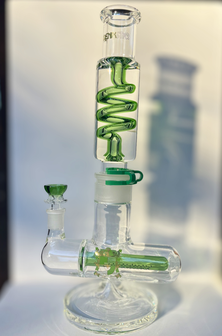Glycerin Coil Inline Bong