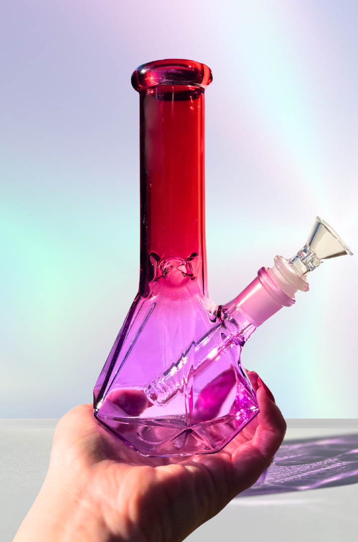 Neon Prism Bong