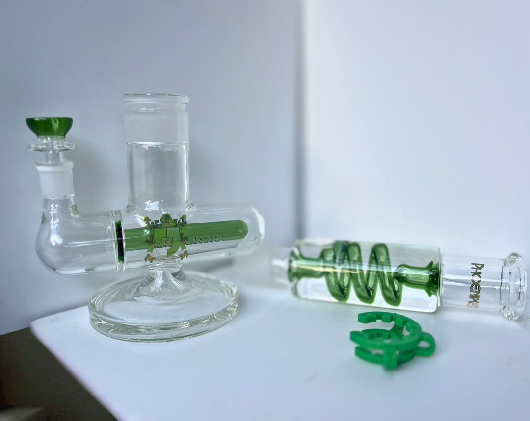 Glycerin Coil Inline Bong