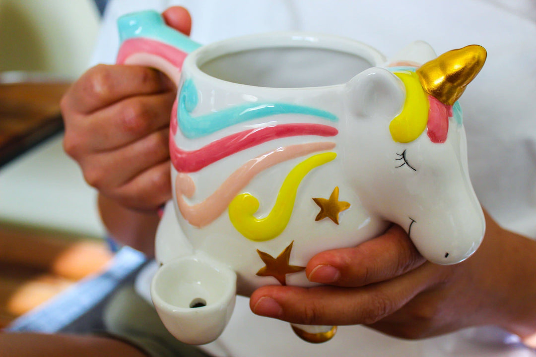Mystical Unicorn Mug Pipe - The SWL Store 
